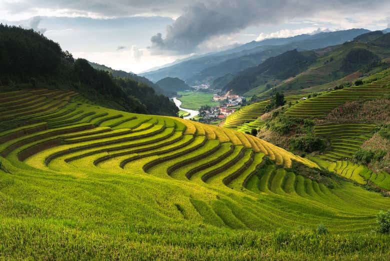 Paisaje en Sapa