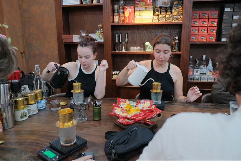 Você vai adorar todo o processo da oficina de café!