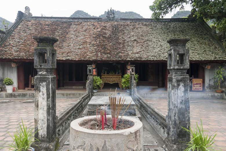 One of the many temples in the province