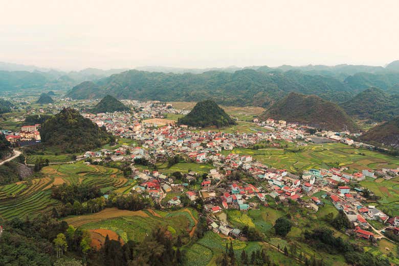 La zona di Quản Bạ