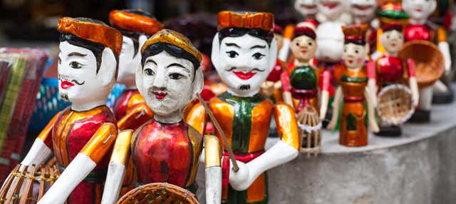Paseo en cyclo + Espectáculo nocturno de marionetas acuáticas