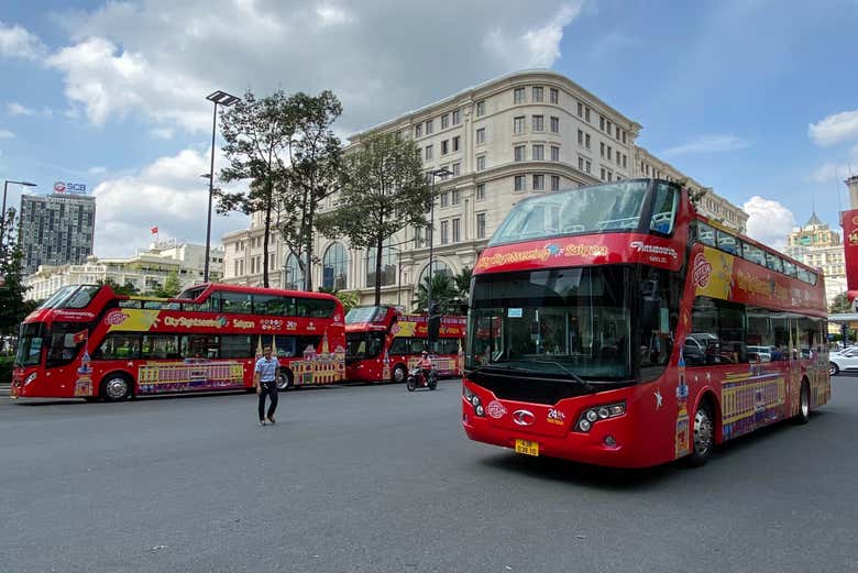Recorriendo las calles de Ho Chi Minh