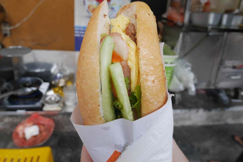 Baguette típica de Vietnam