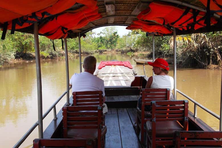 On the the boat