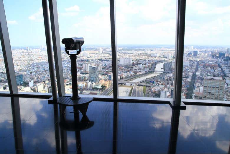 ¡Disfrutaréis de las vistas panorámicas de Ho Chi Minh!