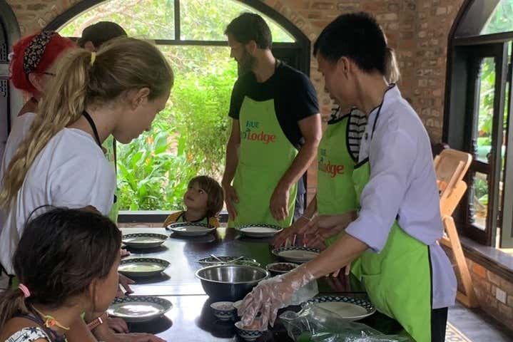 En la clase de cocina