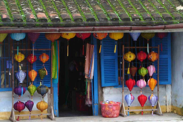 Entrada al taller de Hoi An