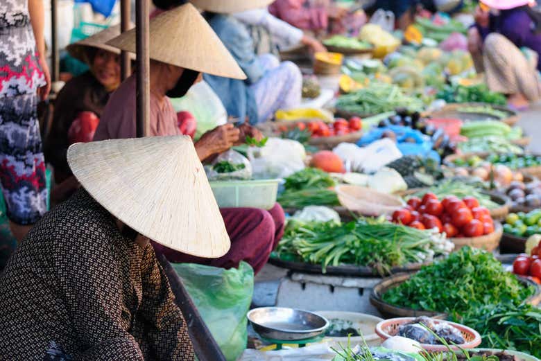 Le marché d'Hoi An