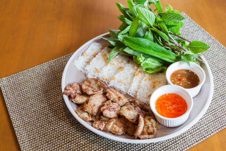 Un plat traditionnel vietnamien