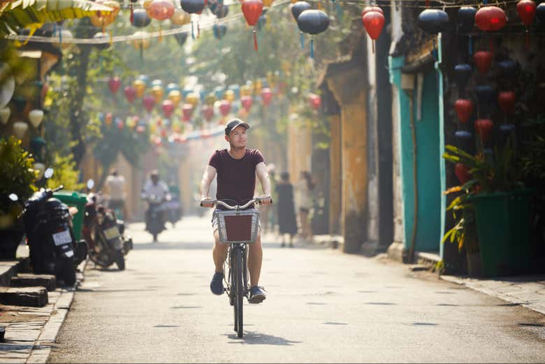 Recorriendo el centro de Hoi An