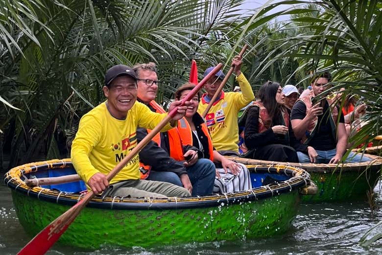 Remando río abajo