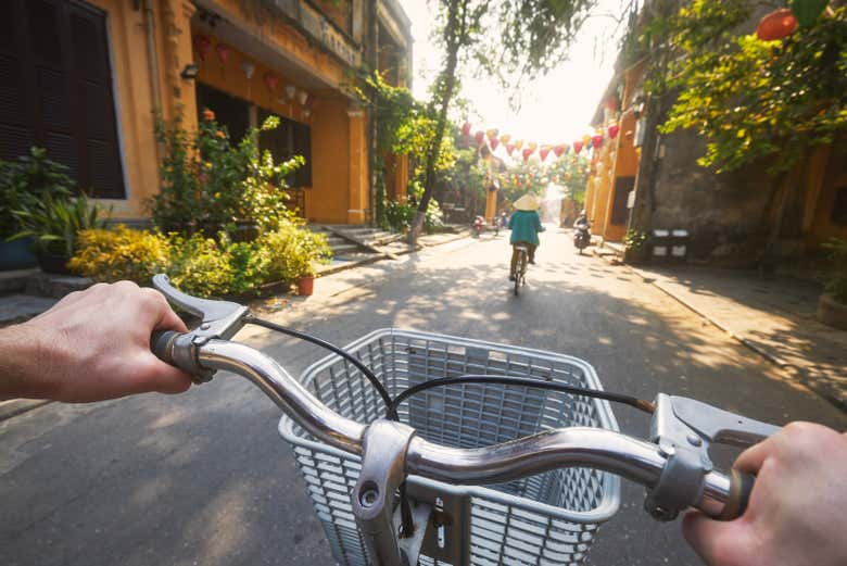 Paseando en bici por Hoi An