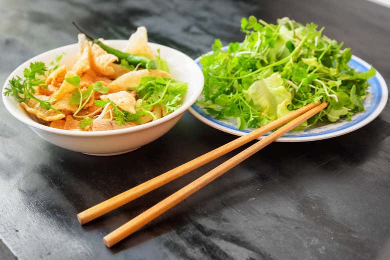 Un assortiment de plats vietnamiens