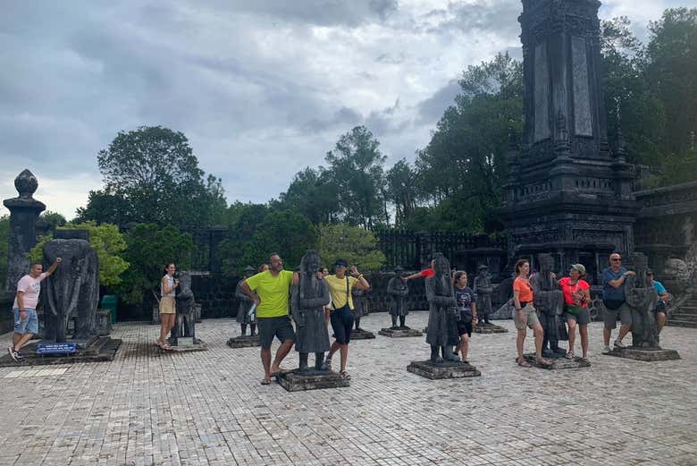 Conoceremos la tumba de Khai Dinh