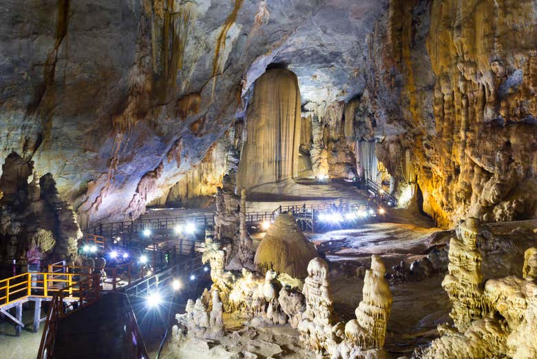 Enclave geológico de la Paradise Cave