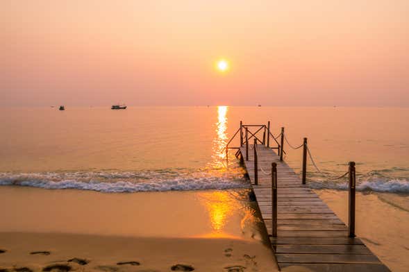 Crucero al atardecer y pesca nocturna