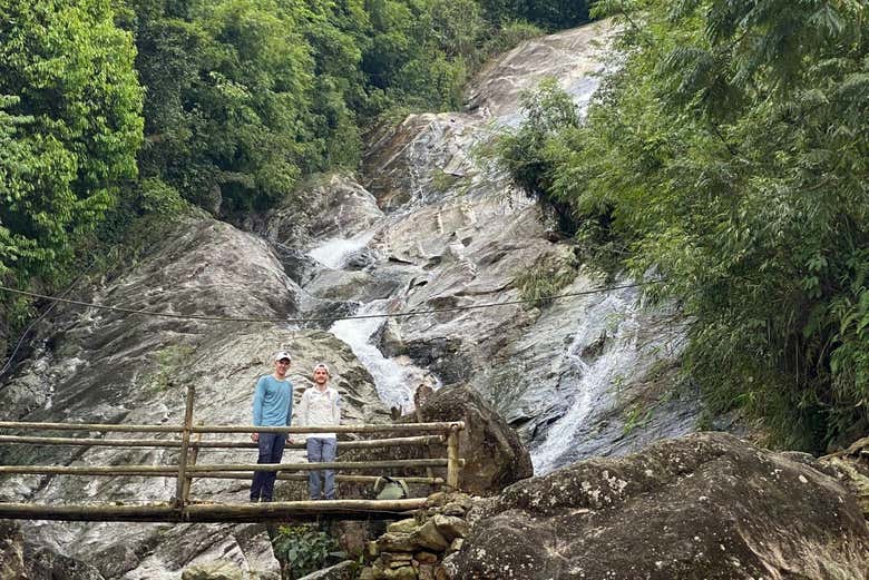 Una de las cascadas que veremos