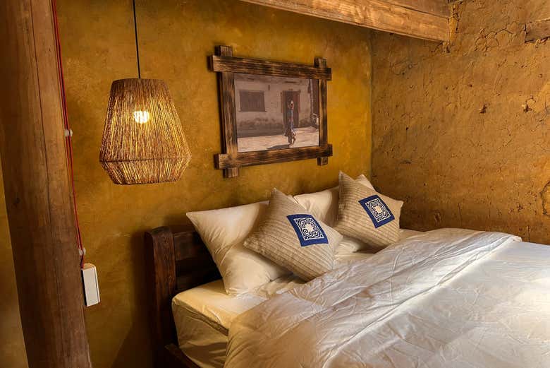 Una de las habitaciones donde dormiremos