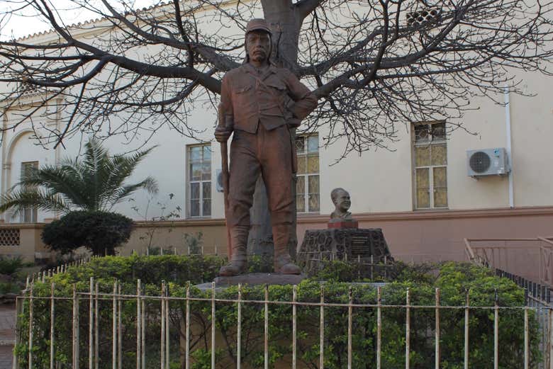 Statue de l'explorateur Dr David Livingstone