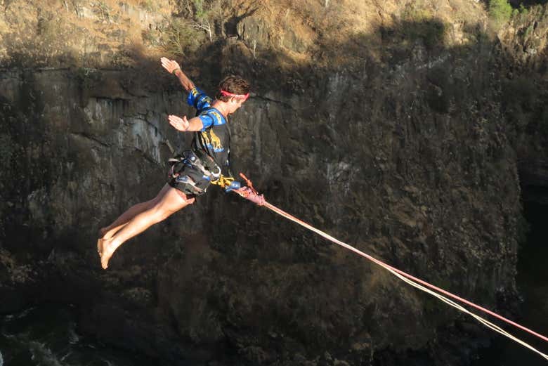 Saut dans le vide