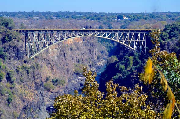 Puenting en las Cataratas Victoria