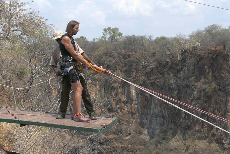 Gorge swing é para os corajosos