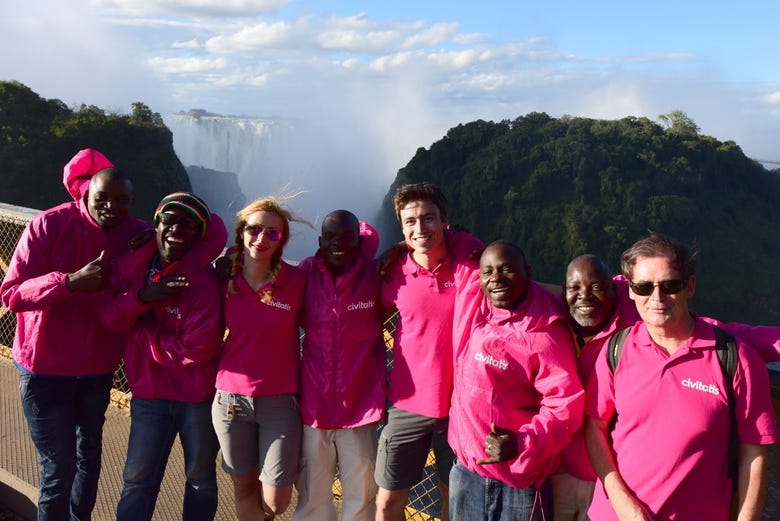 Visiting the Victoria Falls