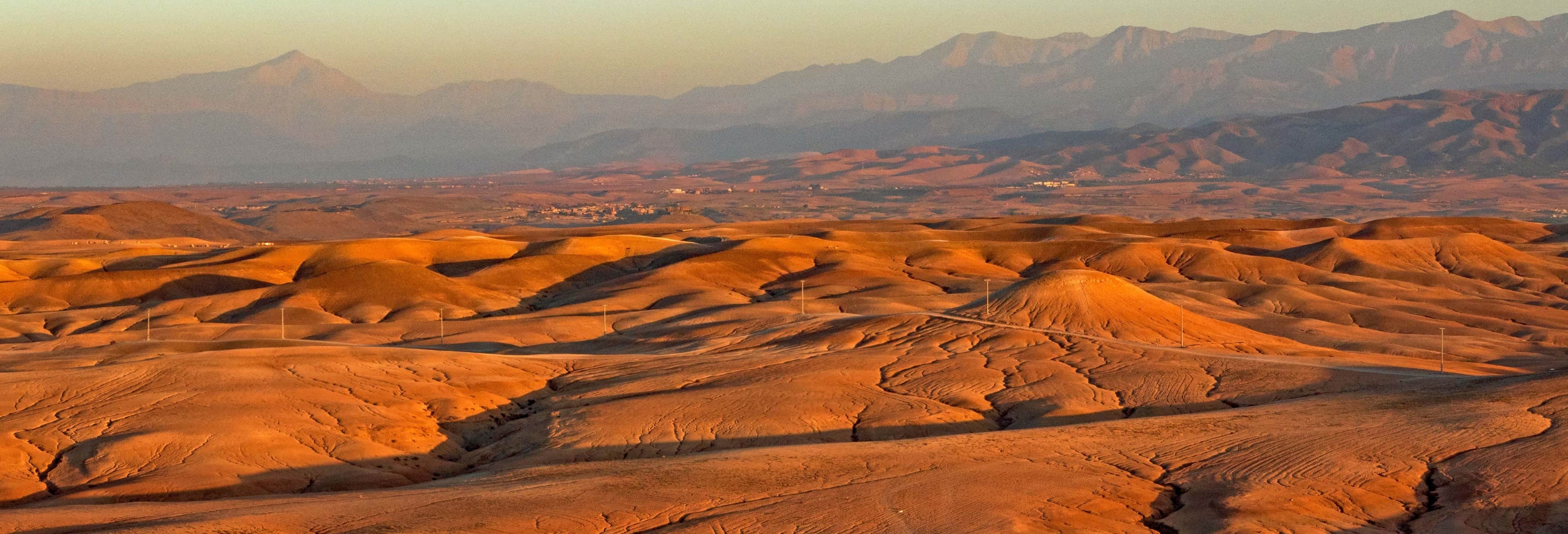 Noche en el desierto de Agafay