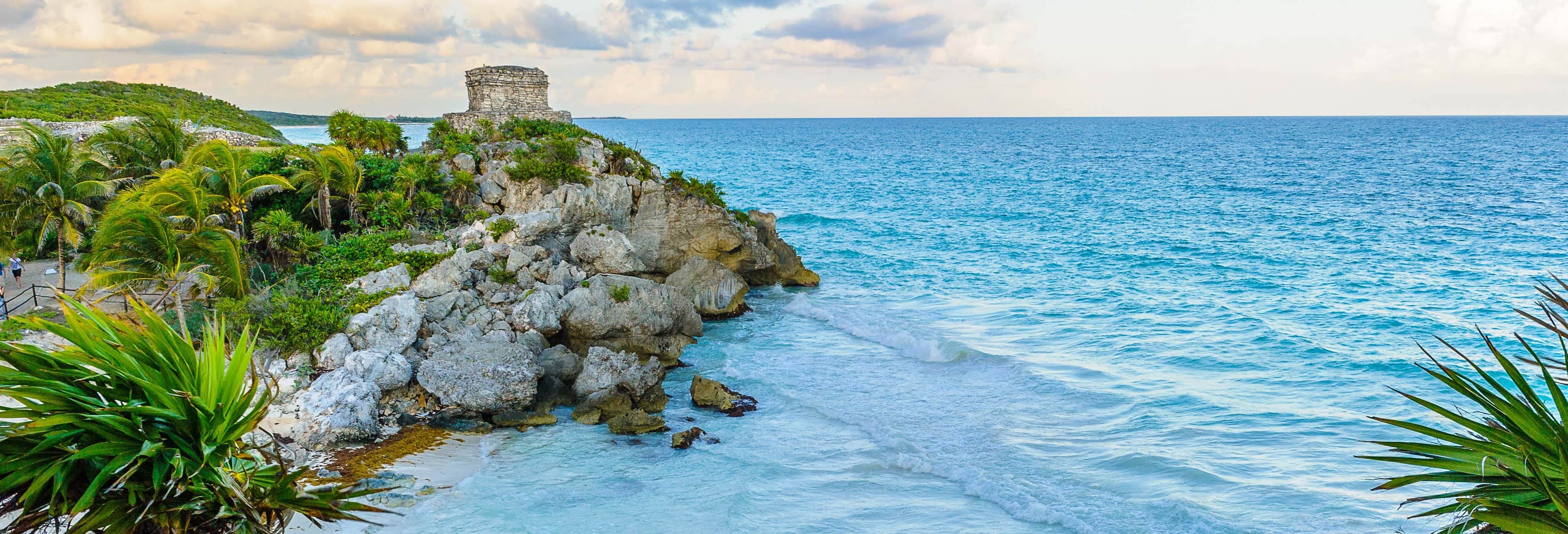 Excursión a Tulum y Akumal + Snorkel en cenote maya